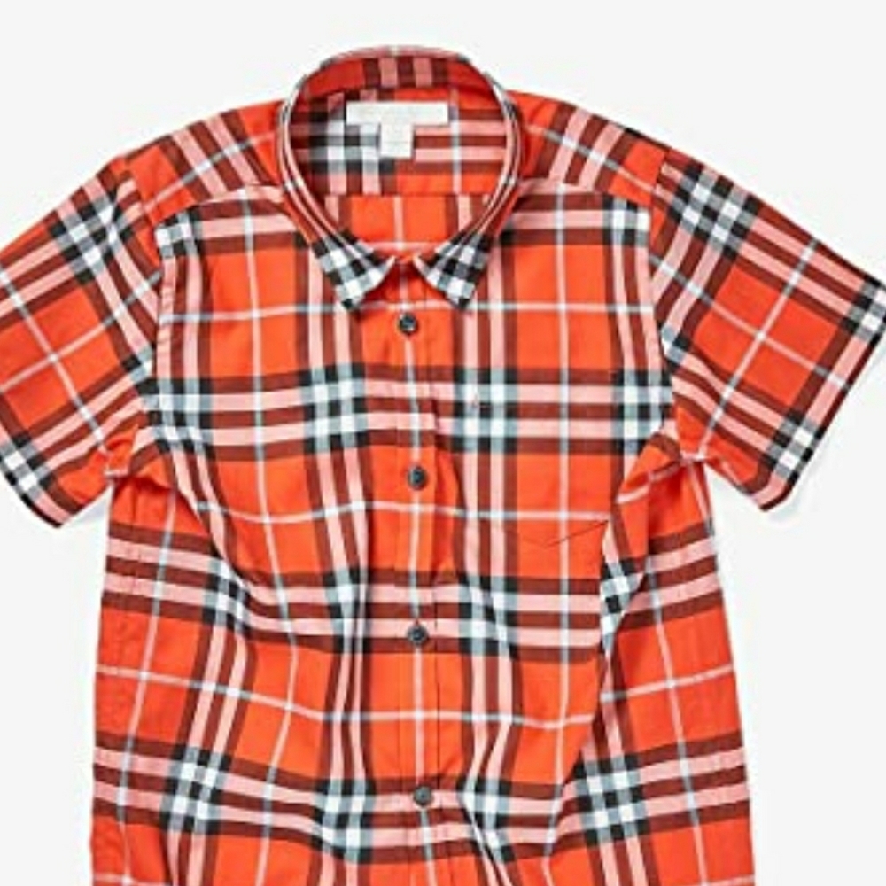 Burberry Kids Fred Short Sleeve Shirt